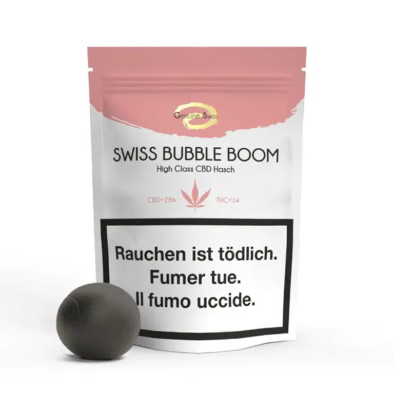 Genuine Swiss Bubble Boom 4 G Schweizer CBD Onlineshop