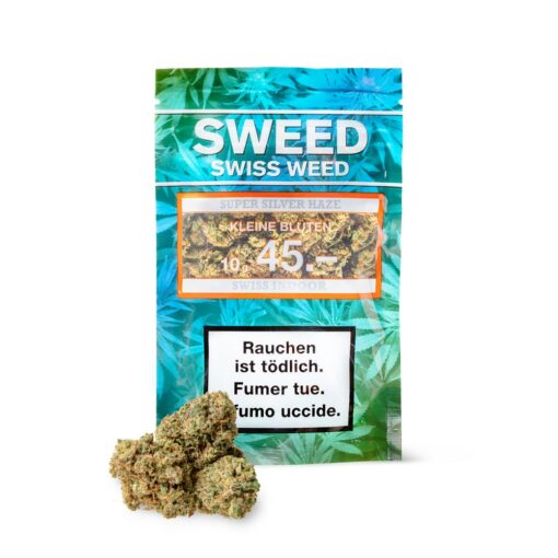 SWEED Silver Haze Small Buds - 10g