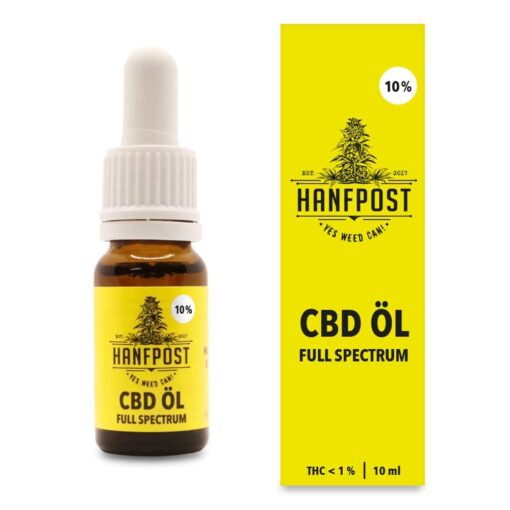 Hemppost CBD Aroma Oil 10% - Spettro completo - 10 ml_