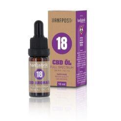 Hanffabrik CBD Öl 18% _ Full Spectrum - 10 ml