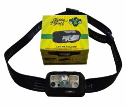 Gitty & Göff LED-Stirnlampe mit USB – wiederaufladbare, helle Outdoor-Stirnlampe