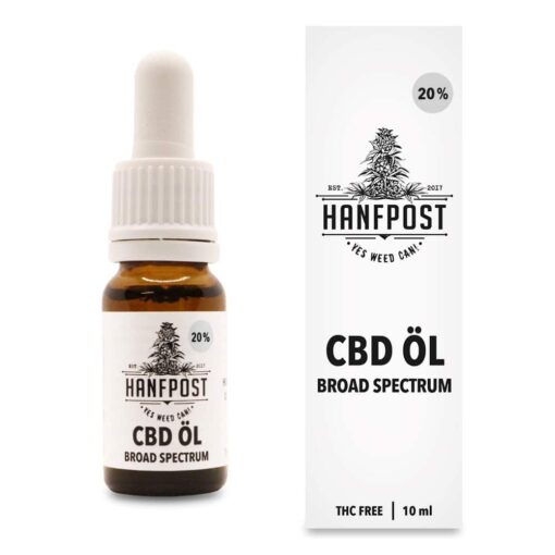 Hanfpost CBD Aromaöl 20% - THC Free - 10 ml