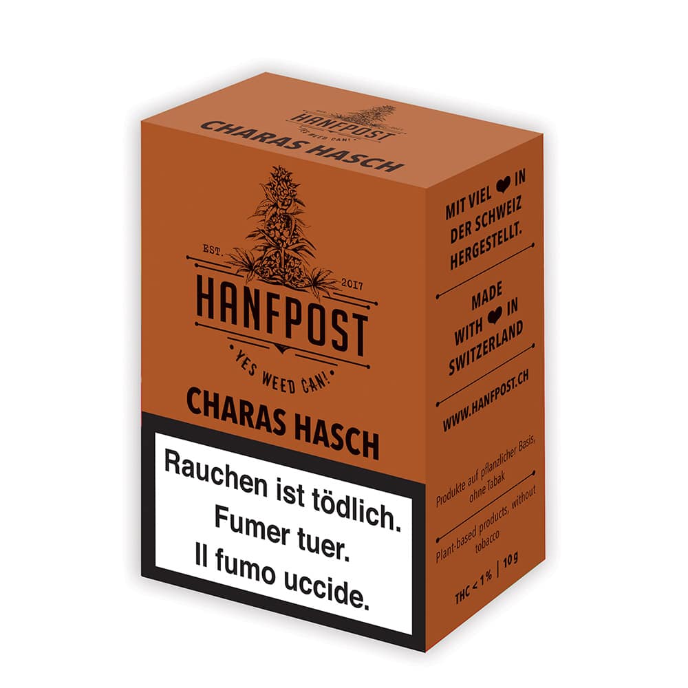 Hanfpost Charas Hasch 10 g