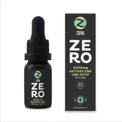 Huile aromatique ZUYA CBD ZERO 24% - 10 ml