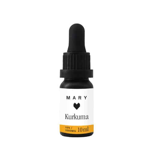 Huile aromatique MARY CBD CURCUMA 10% - spectre complet - 10ml
