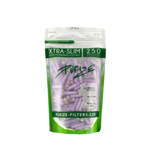 Purize Slim Aktivkohlefilter Flieder - 250 Stk
