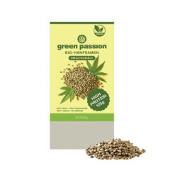 Green Passion - Bio-Hanfsamen geschält - 150g