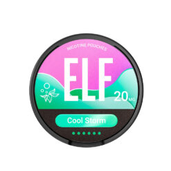 Elfbar ELF Snus Cool Storm – extra starker Slim-Snus mit eisiger Mentholnote und 20 mg/g Nikotin