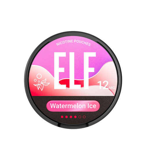 Elfbar ELF Snus Watermelon ICE – Slim-Nikotinbeutel mit fruchtigem Wassermelonen-Minzgeschmack (12 mg/g)