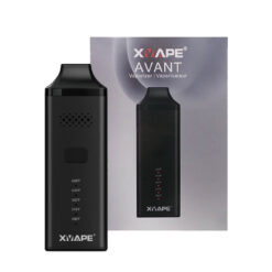 X‑Vape Avant Dry Herb Vaporizer in Schwarz, kompakt und stilvoll