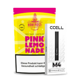 Hanfpost CBD Vapeset - Pink Lemonade