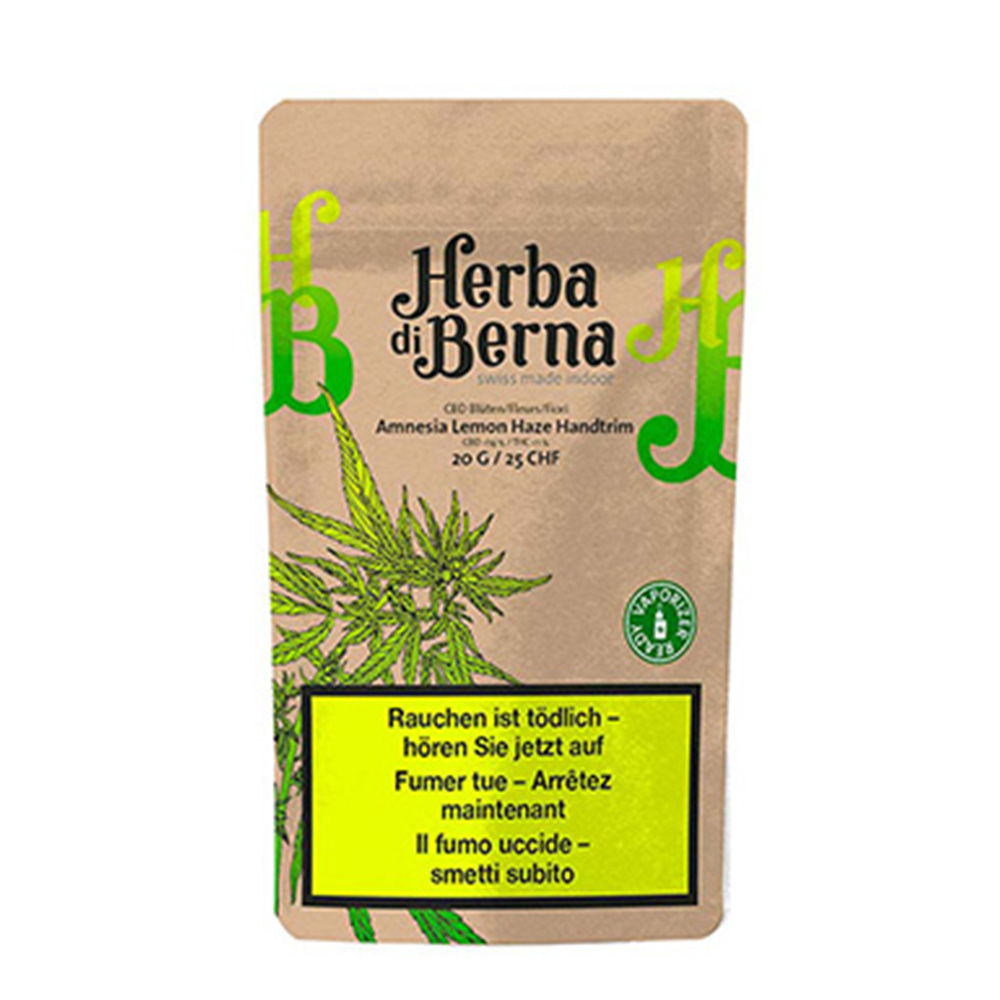 Herba di Berna – Amnesia Lemon Haze Indoor Handtrim – 20g