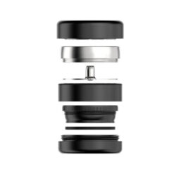 Flower Mill - Next-Gen Premium - Stainless Series - 2.5 - 66mm - 3 Layers