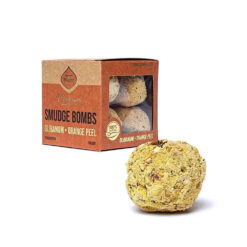 Räucherkugeln Weihrauch und Orangenschale in dekorativer Box mit 8 aromatischen Räucherkugeln.