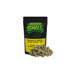 Mister Small Green 25 g – hochwertige Small Buds in einer 25-g-Packung mit frischem Aroma und sorgfältiger Verarbeitung.